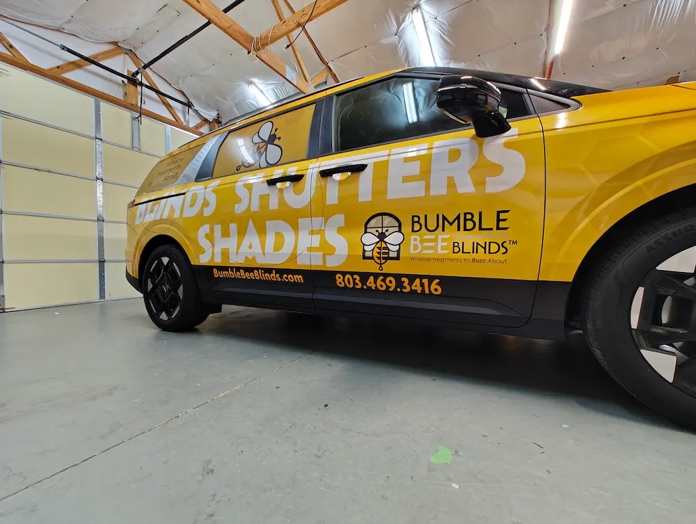 Commercial wrap on a Kia, Austin TX